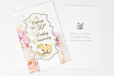 50th Wedding Anniversary Card