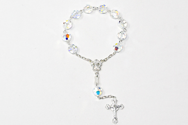 Sterling Silver One Decade Rosary.