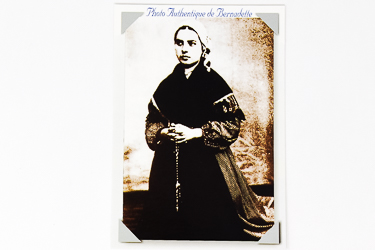 Photo of Saint Bernadette Soubirous in 1864.