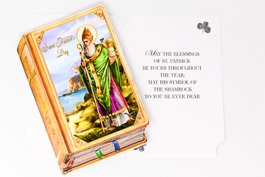 Saint Patrick Card.