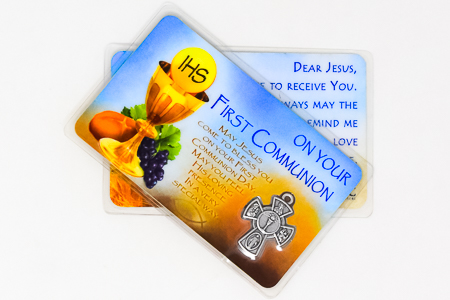 Communion Prayer Card.