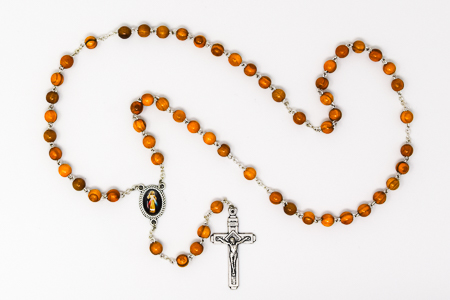 Divine Mercy Olive Wood Rosary.