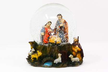 Nativity Water Globe.