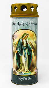 Our Lady of Grace Candle.