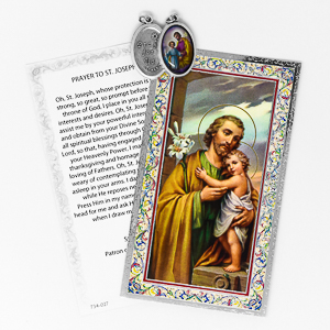 Prayer Card to Saint Joseph.