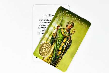 Prayer Card to Saint Patrick.