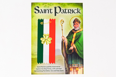 St.Patrick's Shamrock Badge.