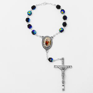 Car Rosary Depicting Saint Christopher.