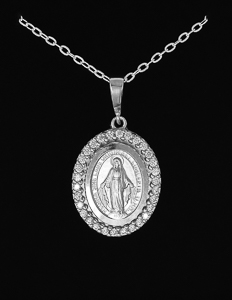 Miraculous Medal Necklace.