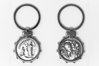 Saint Christopher Rosary Keyring.